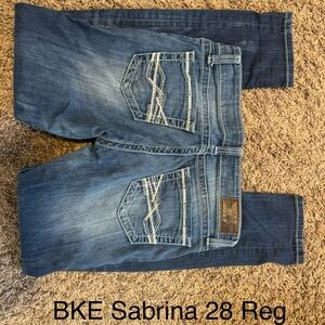 BKE Sabrina Denim with Contrast Stitching